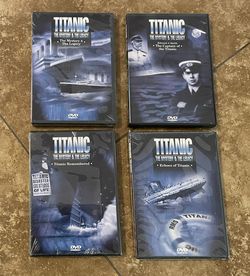 Titanic Documentaries X4 DVDs