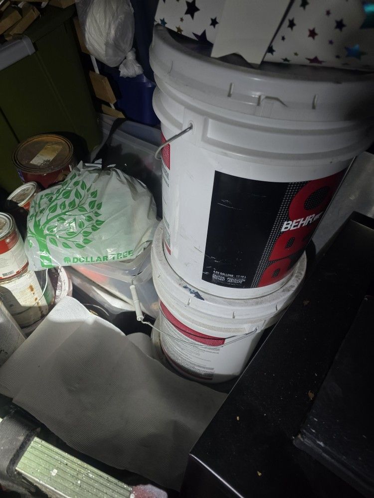 Behr Paint Gallon Buckets