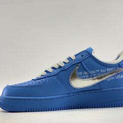 Nike Air Force 1 Low Off White Mca University Blue 57