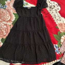 Black Summer Dress Size S