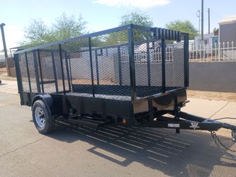 Landscaping trailer