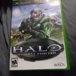 Xbox Games Halo Combat Evolved Used