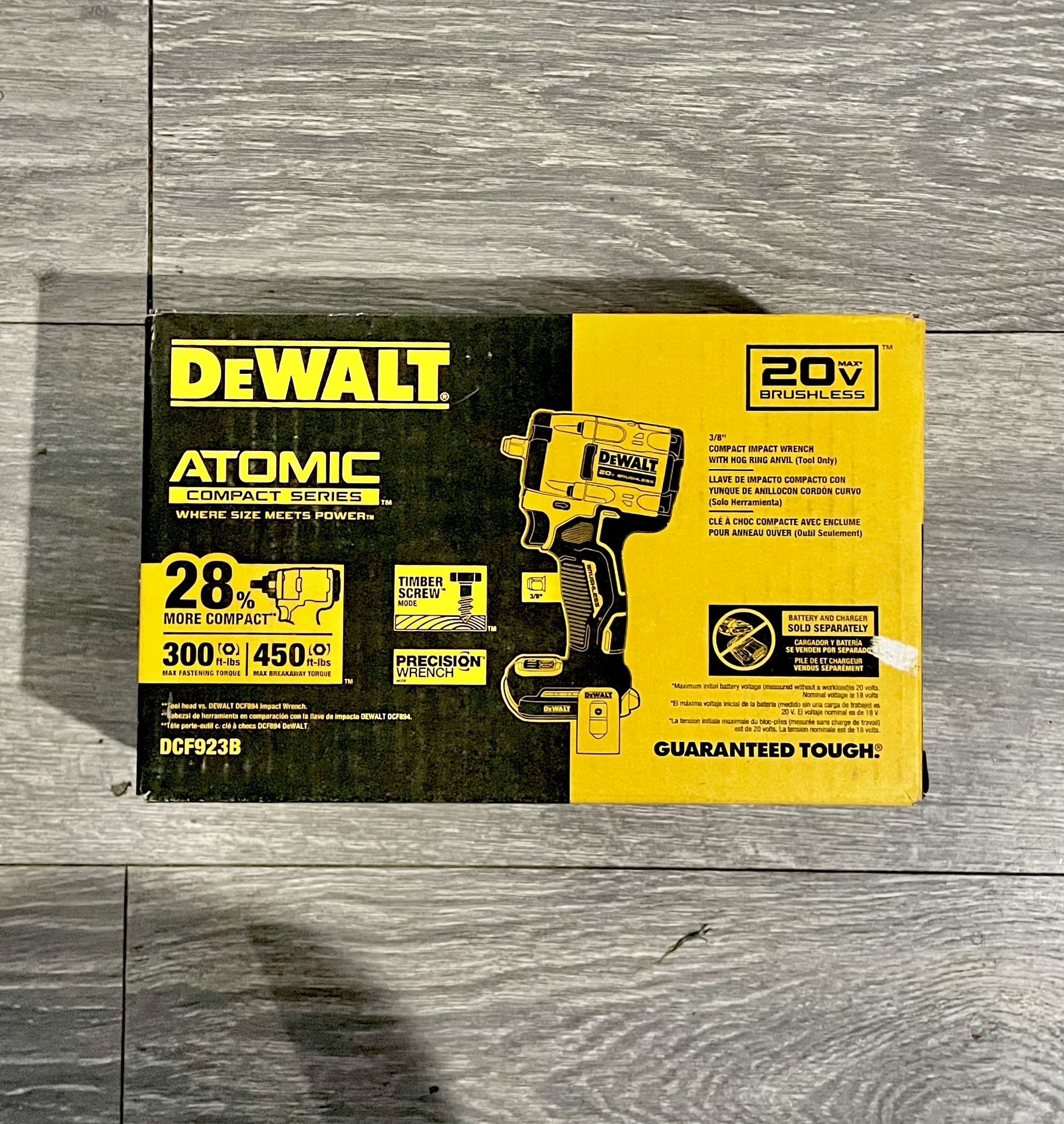 Dewalt 20v ATOMIC 3/8 Impact Wrench (Tool Only)