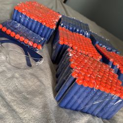 760 Pre Packaged Nerf Bullets! Brand New! 
