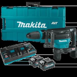 Makita 80V Max GMH02PM Demolition Hammer Set - Brand New