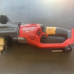 Milwaukee M18 FUEL GEN II 18V Lithium-Ion Brushless Cordless 1/2 in. Hole Hawg Right Angle Drill (Tool-Only)