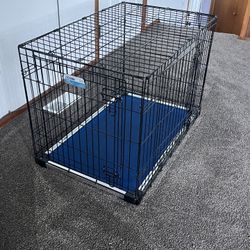 Dog Crate with Chew-proof Pad 
