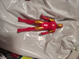 IRON MAN Red Gold Suit Action