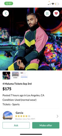 Maluma Tickets Scam