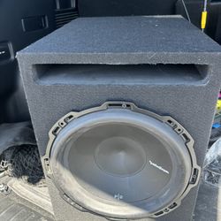 Car Amp And Speaker