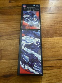 Denver broncos diamond painting craft kit