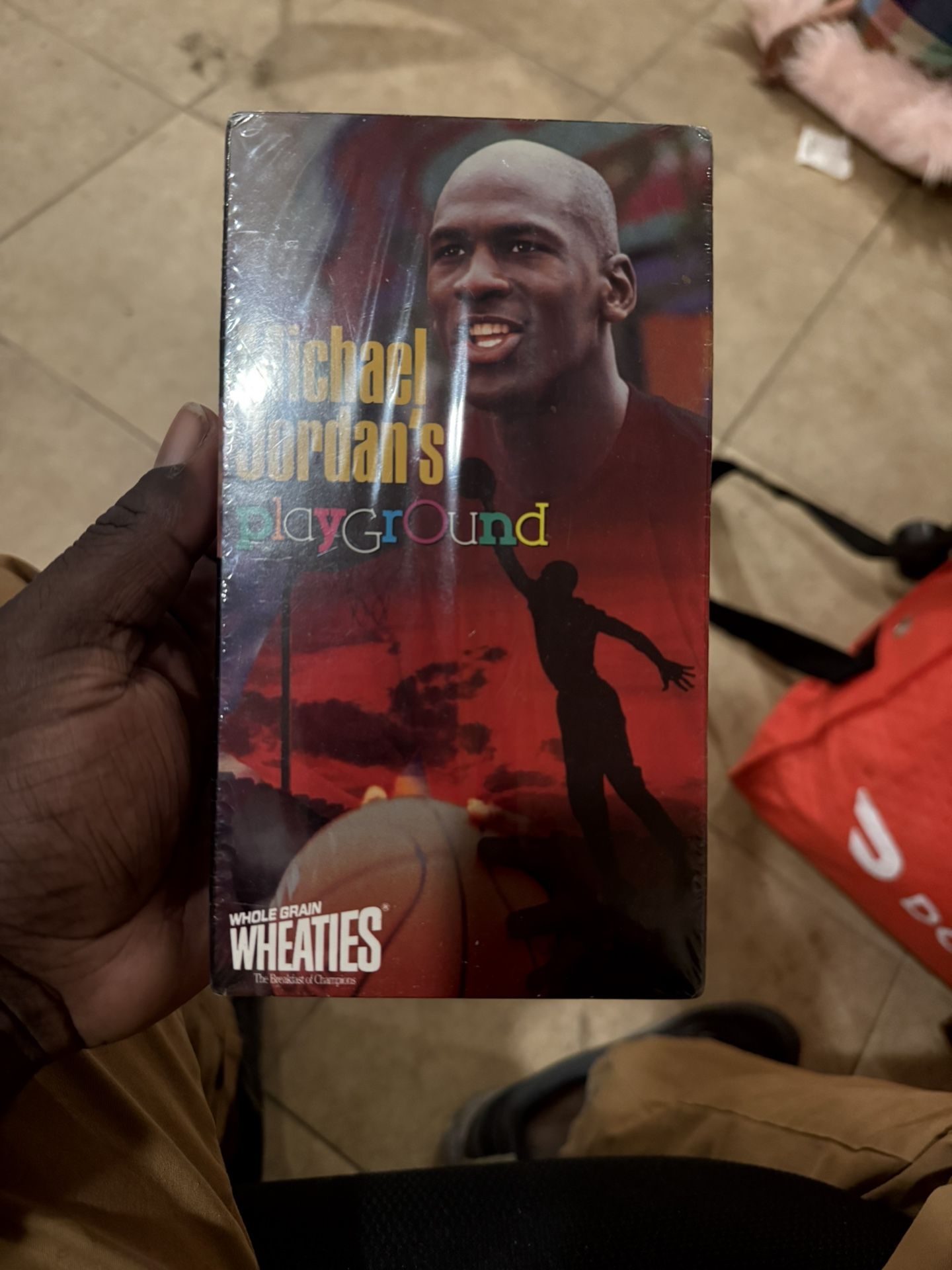 Micheal Jordan Playground Unopened VHS