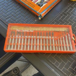 Precision Screwdriver And Tool Set