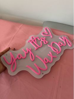 Led Wax Signs