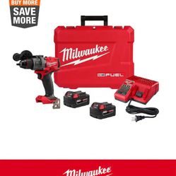 Milwaukee M18 Brand New Hammer Drill Set 