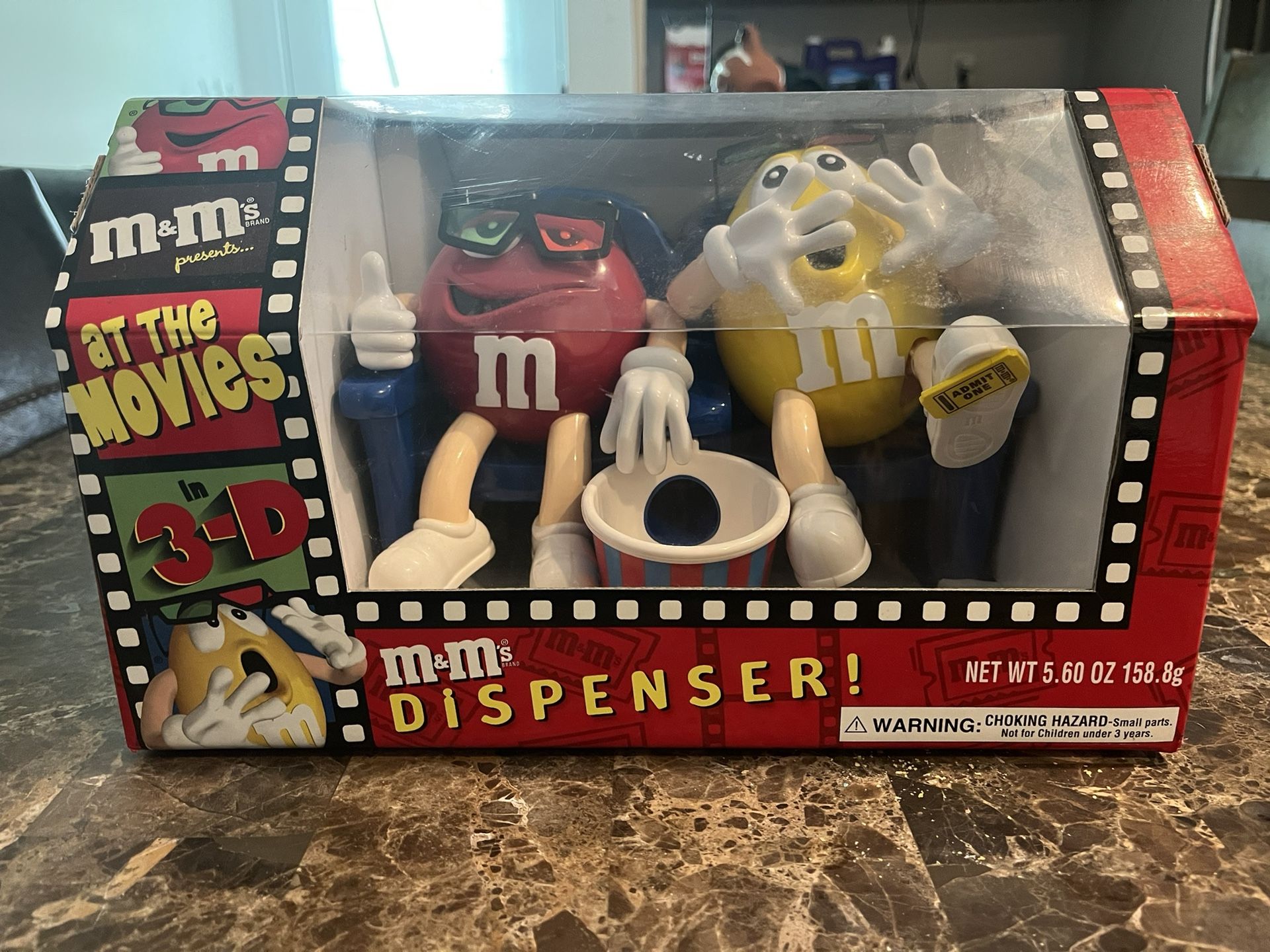 M&m Movie Candy Dispenser Limited Edition