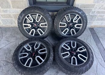 20’ Denali Yukon AT4 Tahoe Suburban Silverado Wheels Tires GM