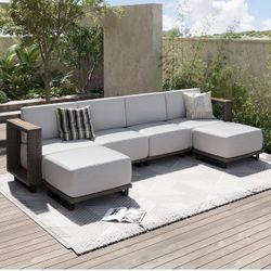 New, 6 Pieces Outdoor Patio Set( Already Assembled 