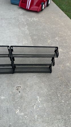 Metal spice racks