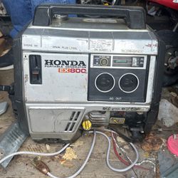 Honda Generator Ex80c 