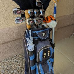 Golf Clubs - Men's Full 14 Club Set & Accessories