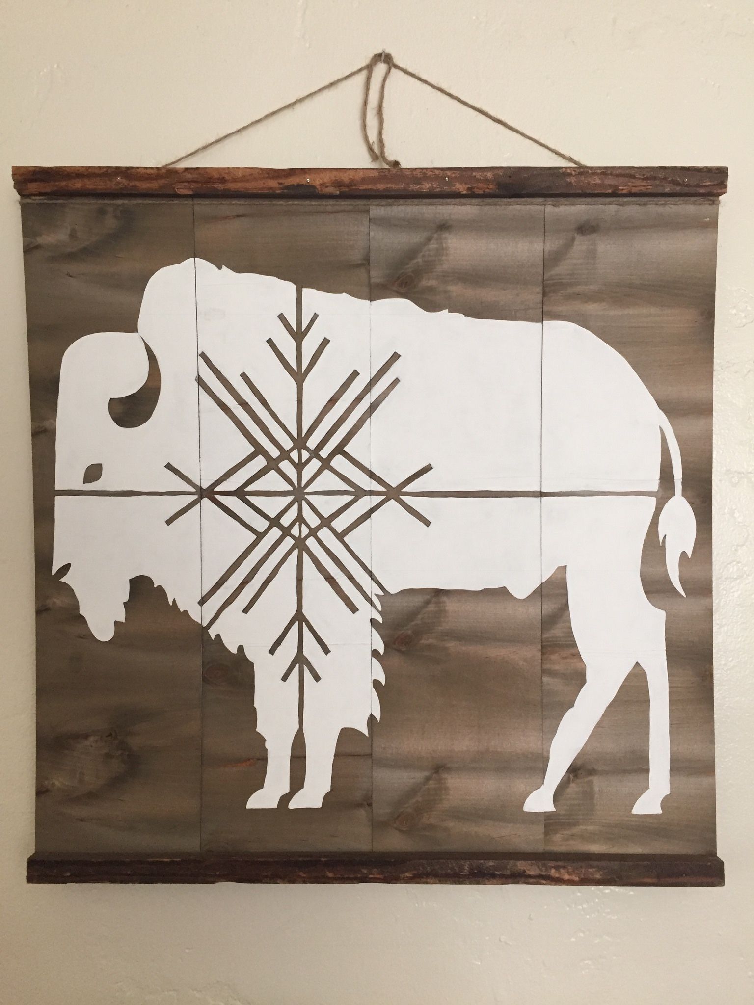 White Buffalo/Bison Artwork