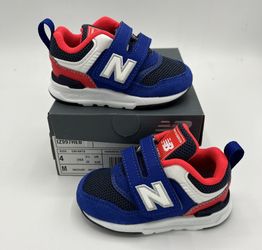 New Balance 997h Size 4 Toddler  Blue/Red/White  Brand New  Original Box