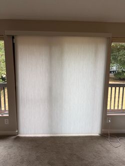 New 6’ and 8’ vertical cellular blinds Levolor