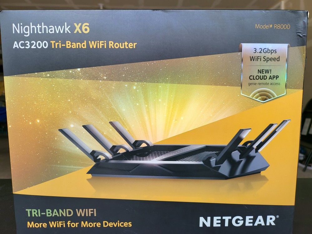 Nighthawk X6 AC3200 Router