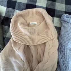 Calvin Klein chunky turtleneck sweater