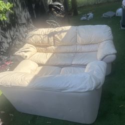 Leather Sofas 3&2 . Price Including Delivery 
