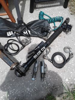 Blue ox towing package great condition