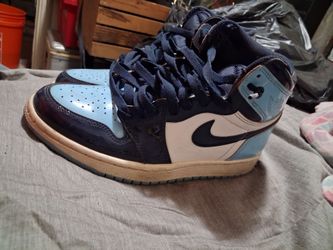 Nike Air Jordan 1 retro high OG  "blue chill" women's  sneakers