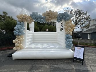 White Bounce Castle