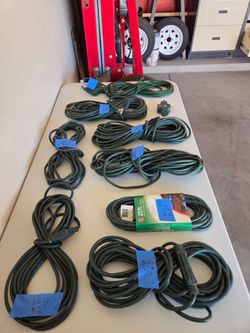 Outdoor extension cords