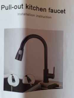 Black Kitchen Faucet