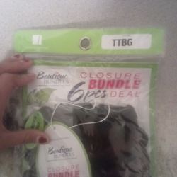 6 piece human hair bundles