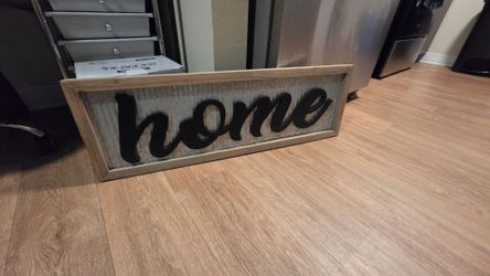 Home sign