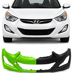 2014-2016 Hyundai Elantra - Painted Front Bumper
