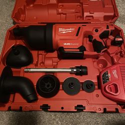 Milwaukee Air Snake 🐍 Cordless Drain Cleaner Brand New🤩