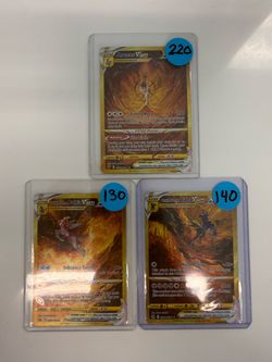 Pokemon Crown Zenith Arceus, Palkia, Dialga