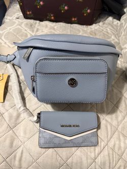 Michael Kors Belt Bag and Wallet Set