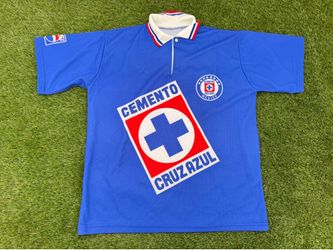 Cemento Cruz Azul Mexico Men’s Soccer Futbol Jersey