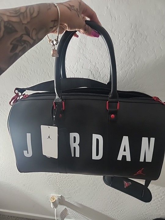 Jordan Synthetic Leather Duffle