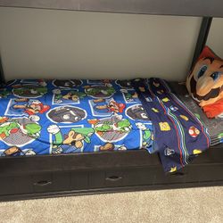 Twin Comforter Set / Super Mario Theme 