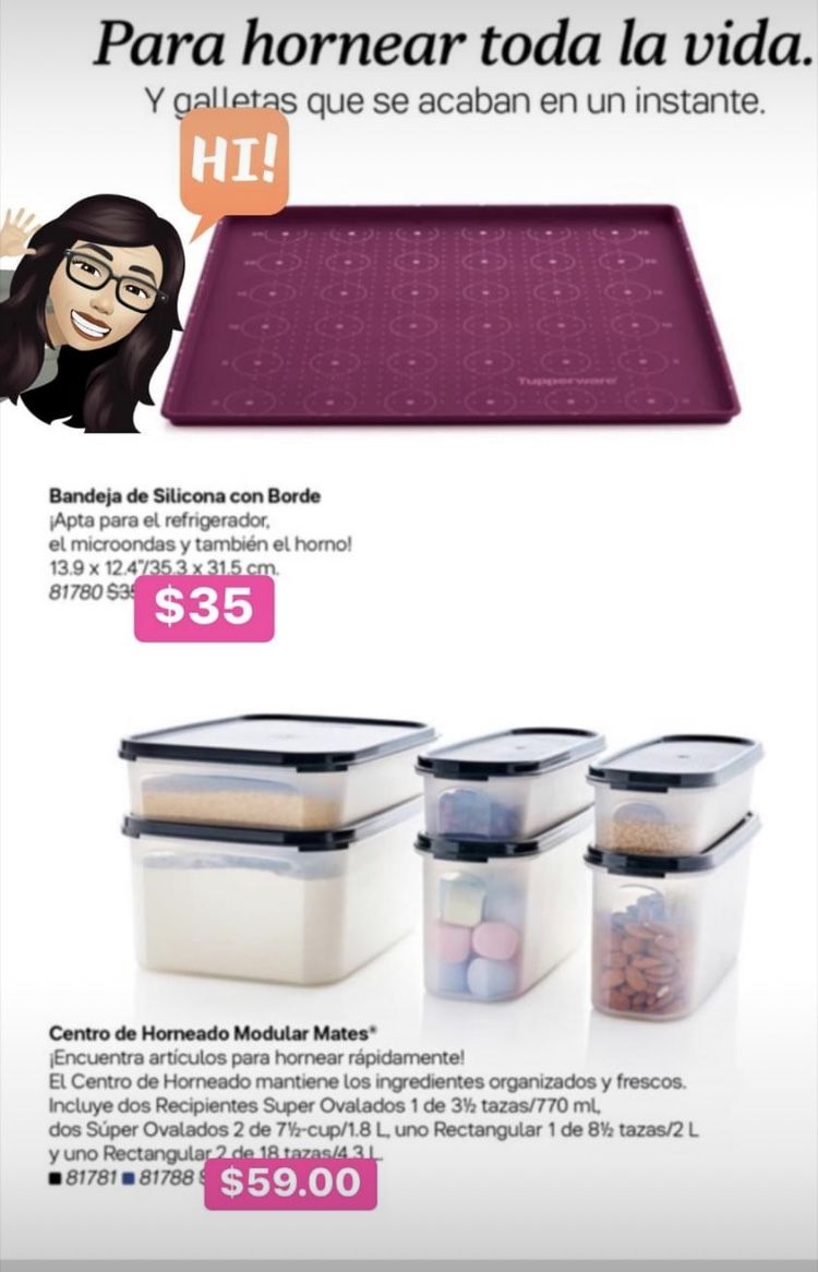 Tupperware varias especiales