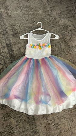 Unicorn Dress or Costume size 8-10 girls