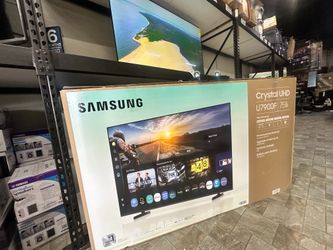 HUGE SALE 75" Samsung 4K LED HDR Smart UN75U7900F