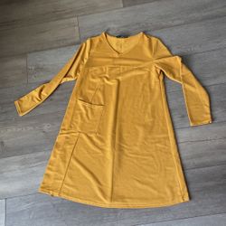 Mustard Dress 