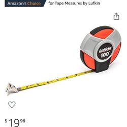 Lufkin ST100 TAPE,3/1 RATIO,100' X 3/8,STEEL